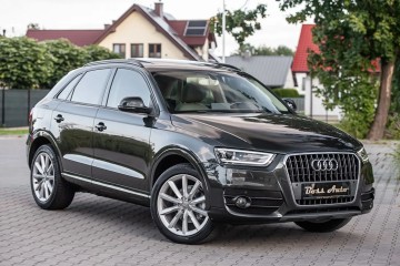 Q3 2.0TDI Ledy Xenon Navi Panorama Alu 19" Full Serwis Gwarancjia !!!